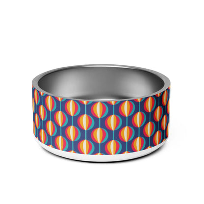 Futternapf Retro Edelstahl 32oz – Hunde und Katzen Napf mit rutschfester Basis