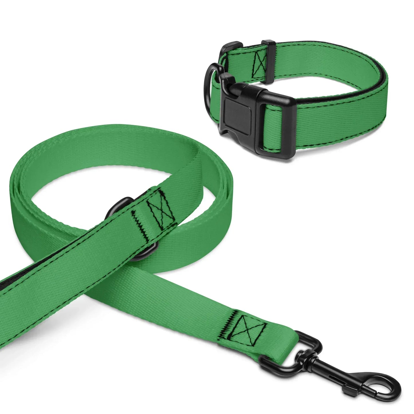 pet-collar--leash-white-m-front-6999c9f100820 - Ellbee Tierbedarf