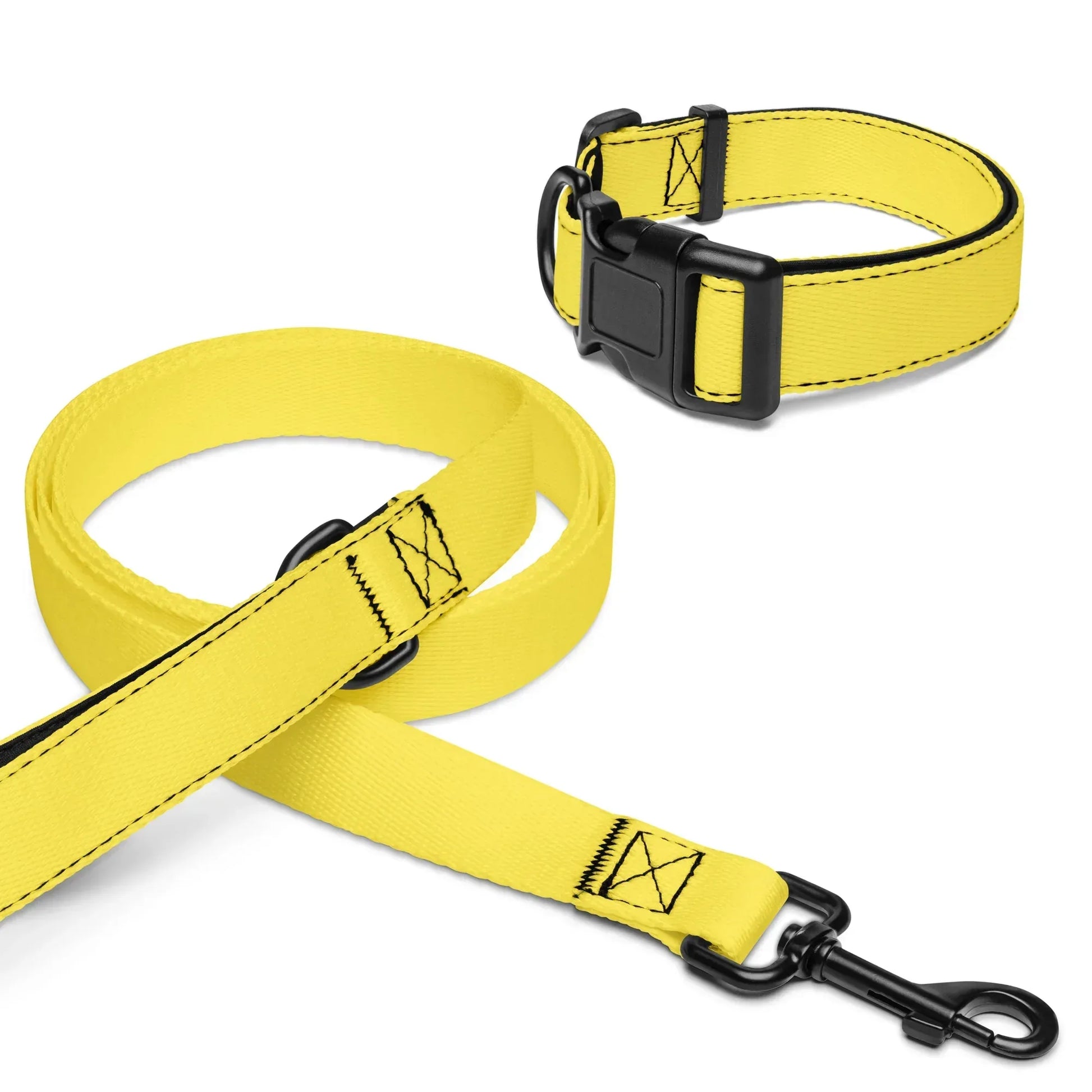 pet-collar--leash-white-m-front-6999cb52207f9 - Ellbee Tierbedarf