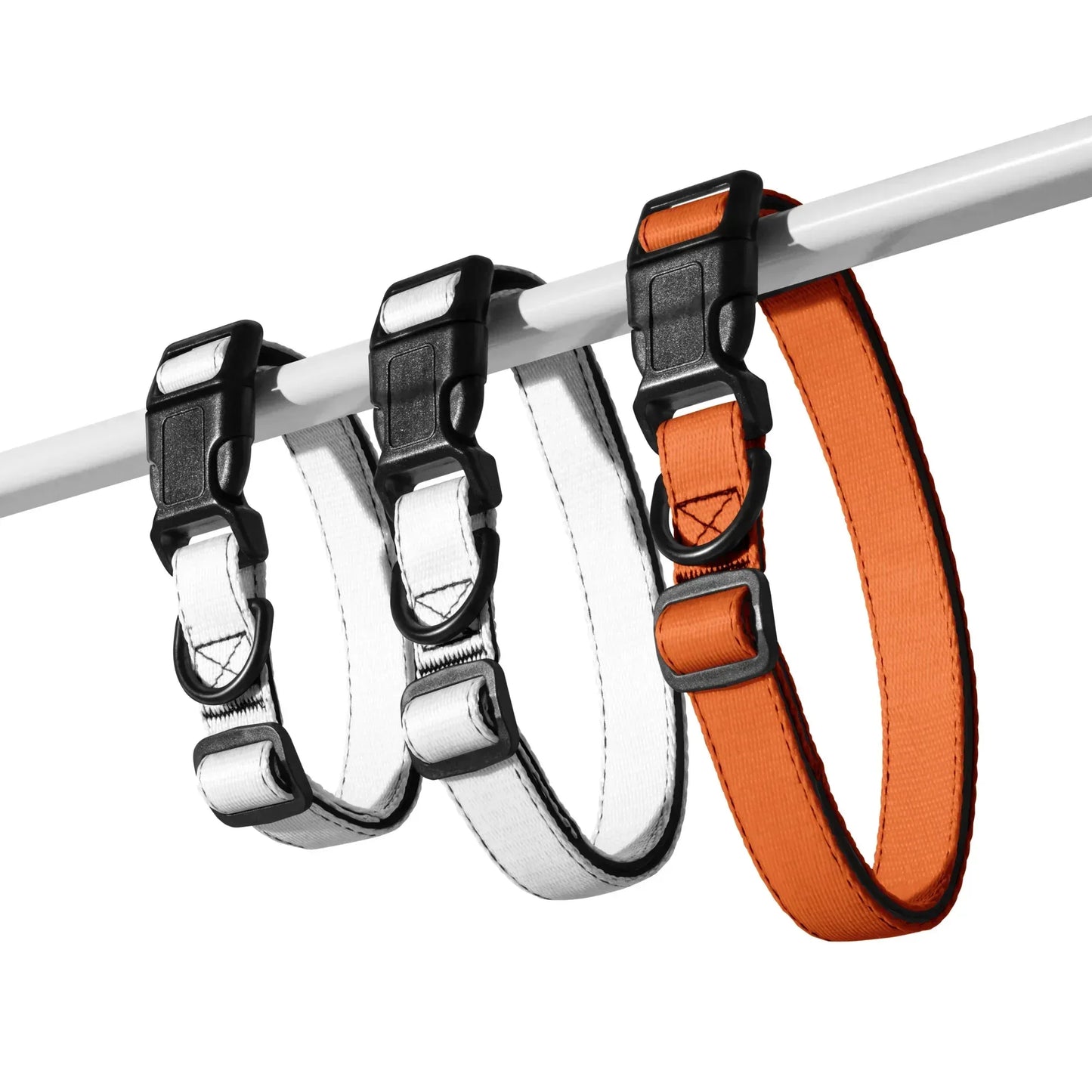 Hundehalsband Orange Verstellbar – Auffälliges Halsband für Hunde
