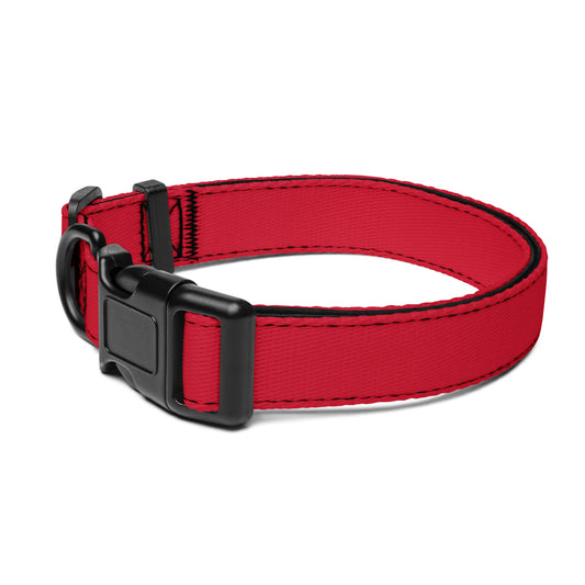 Rotes verstellbares Hundehalsband