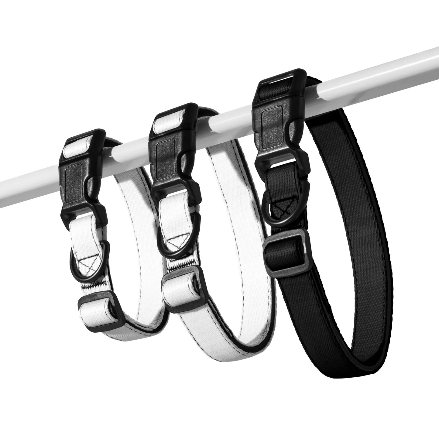 Hundehalsband Schwarz Verstellbar – Klassisches Halsband für Hunde