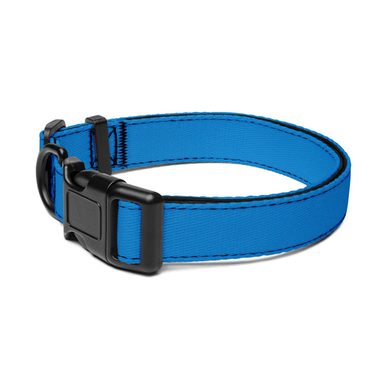 Blaues verstellbares Hundehalsband