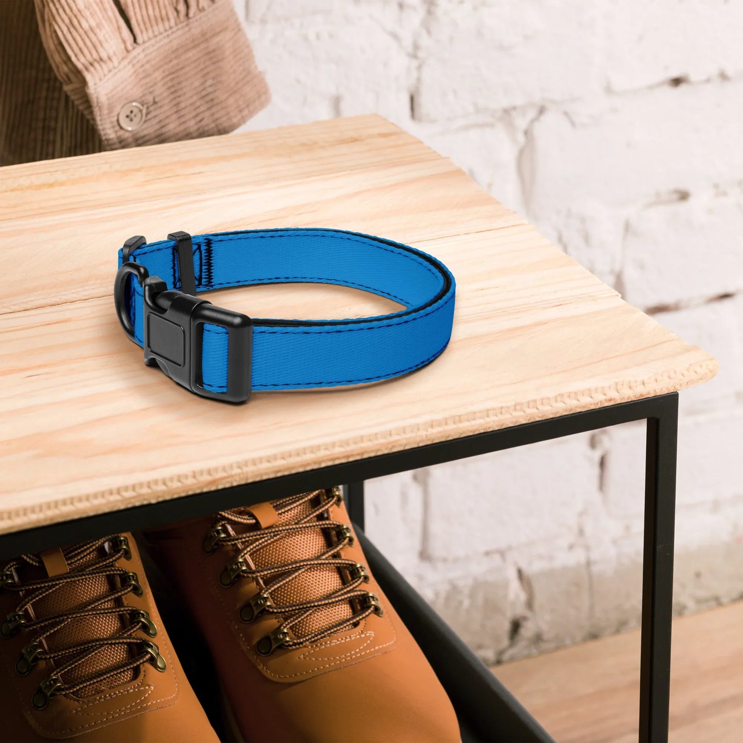Hundehalsband Blau Verstellbar – Stylisches Halsband für Hunde