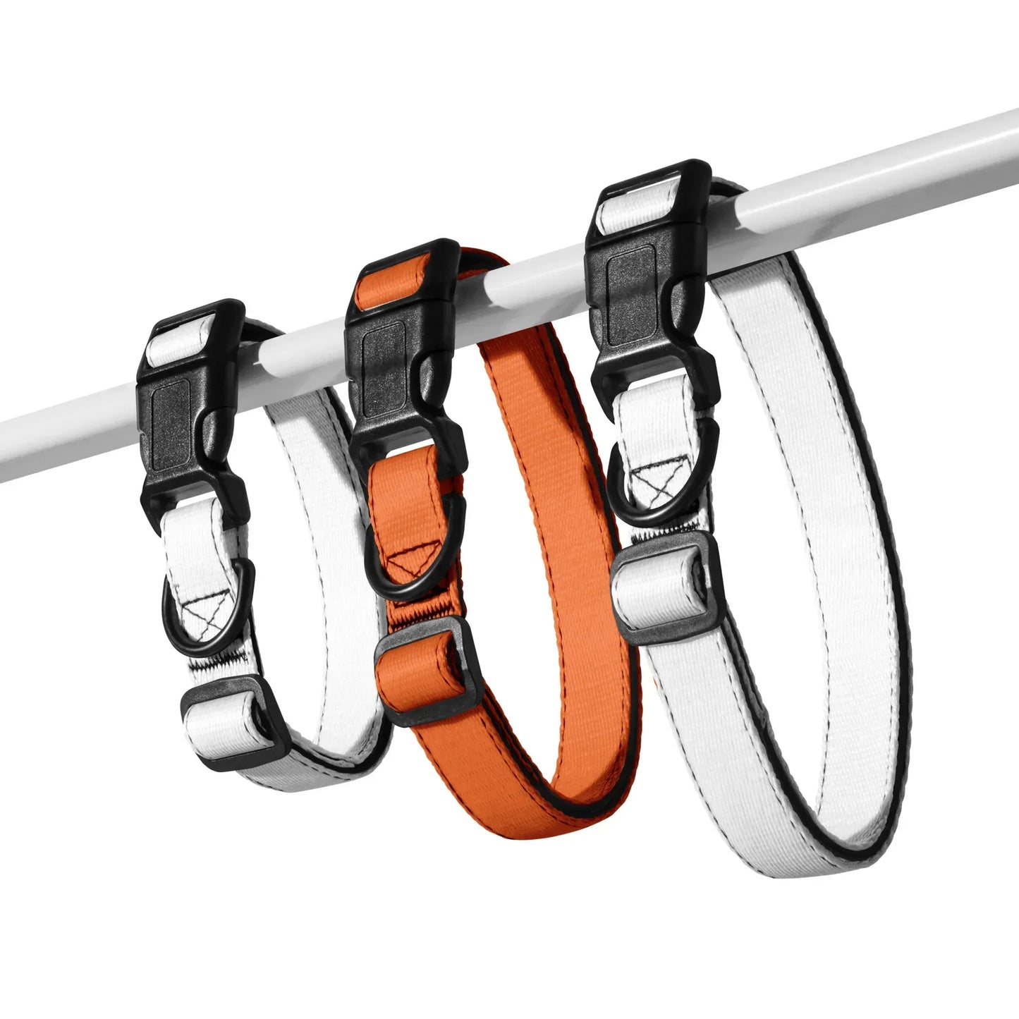 Hundehalsband Orange Verstellbar – Auffälliges Halsband für Hunde