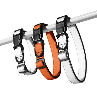 Hundehalsband Orange Verstellbar – Auffälliges Halsband für Hunde