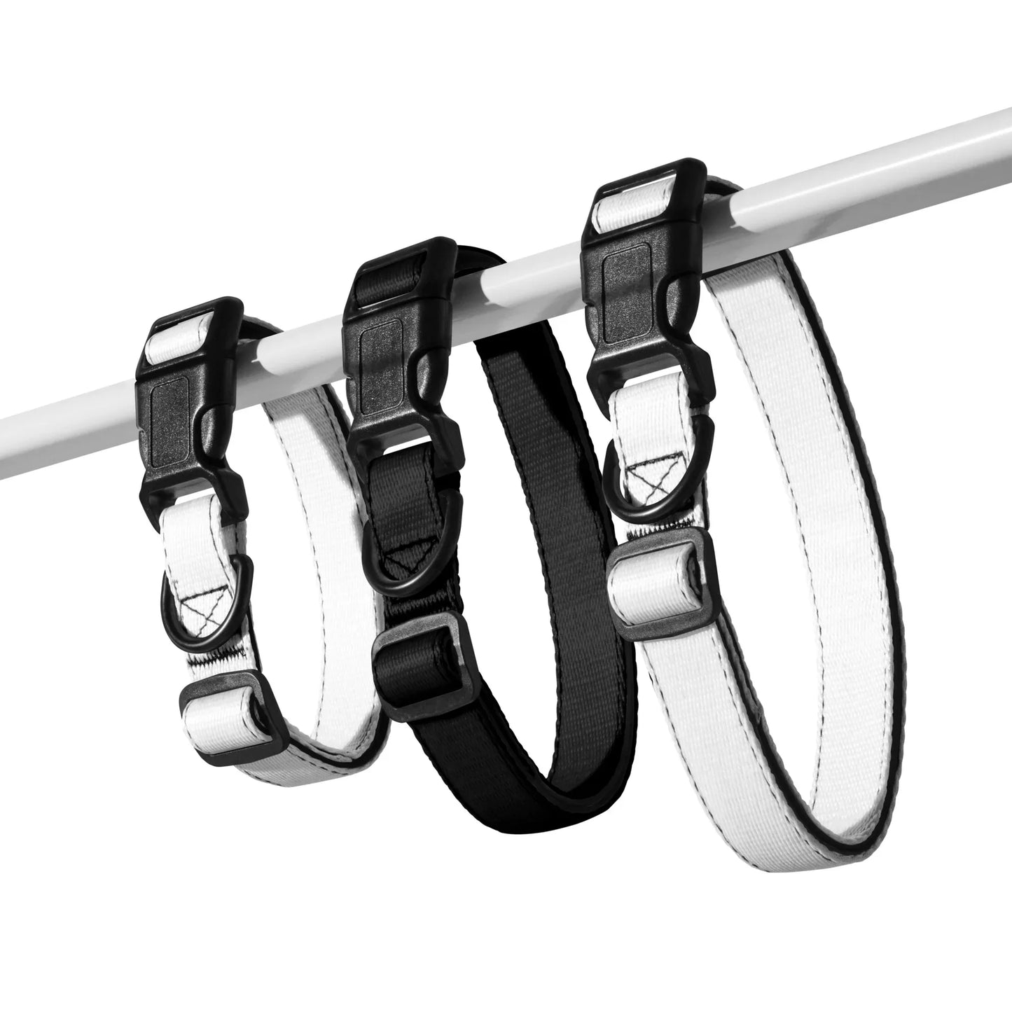 Hundehalsband Schwarz Verstellbar – Klassisches Halsband für Hunde