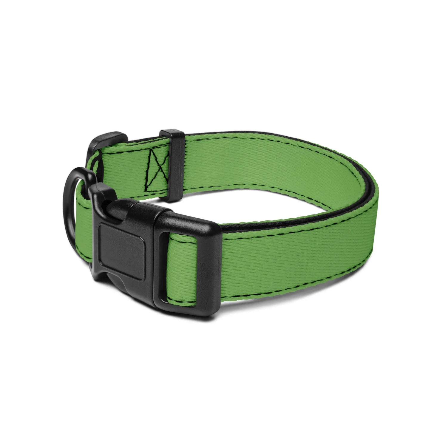 Hundehalsband Grün Verstellbar – Naturnahes Halsband für Hunde
