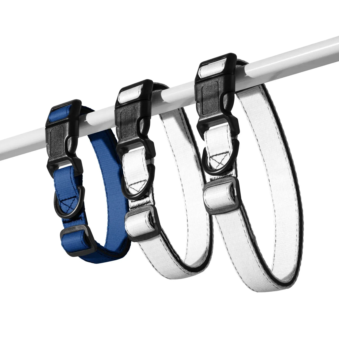Hundehalsband Dunkelblau Verstellbar – Elegantes Halsband für Hunde