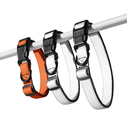 Hundehalsband Orange Verstellbar – Auffälliges Halsband für Hunde