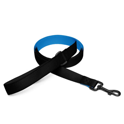 Hundeleine Schwarz-Blau 1,8m – Zweifarbige Leine für Hunde