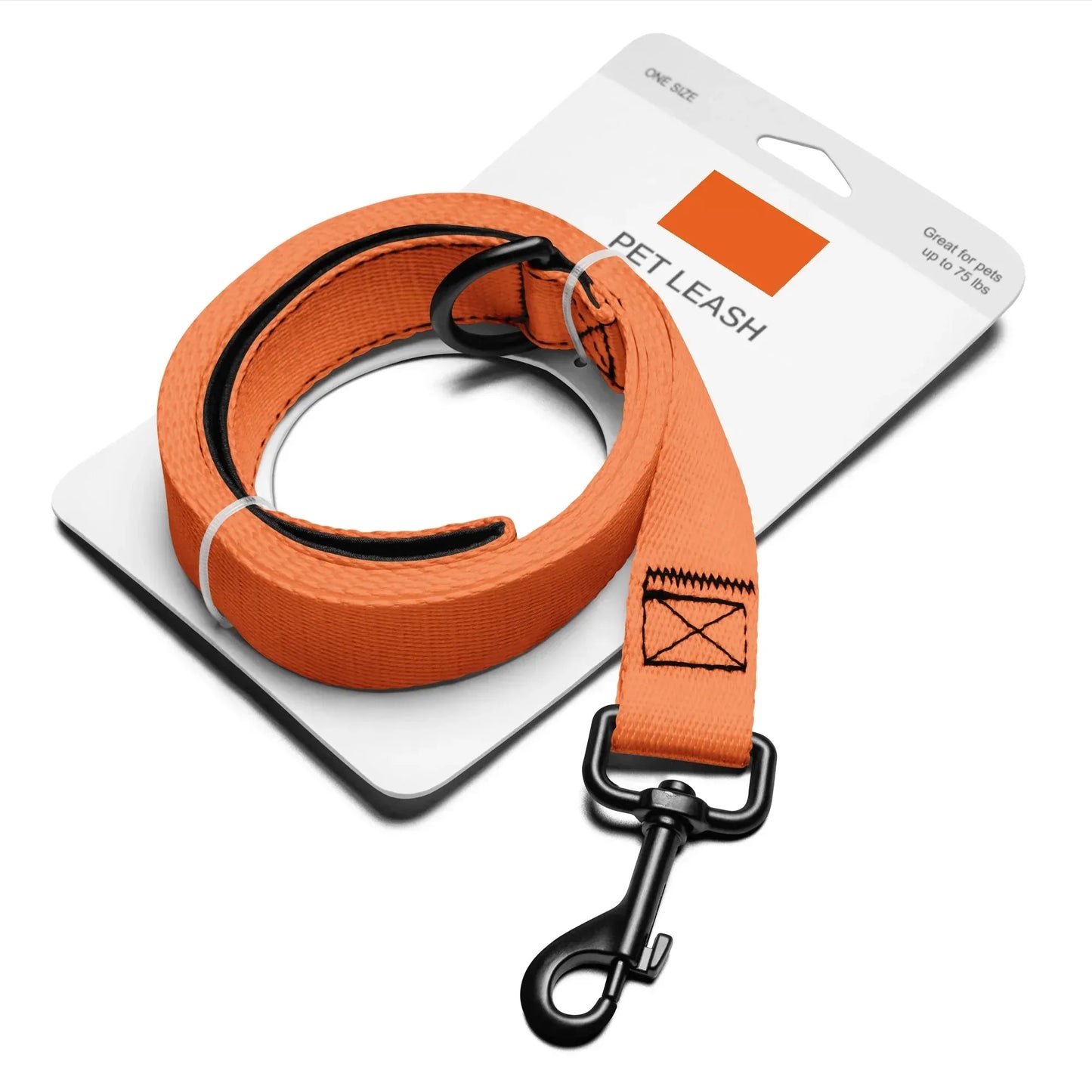 Hundeleine Orange 1,8m – Auffällige Leine für Hunde